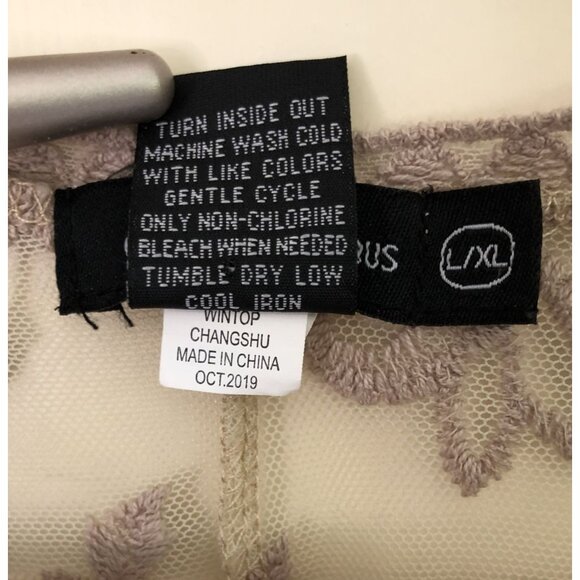 Miss Chievous Embroidered Mesh Kimono Cardigan Womens L/XL Sheer Boho Festival - Picture 5 of 7